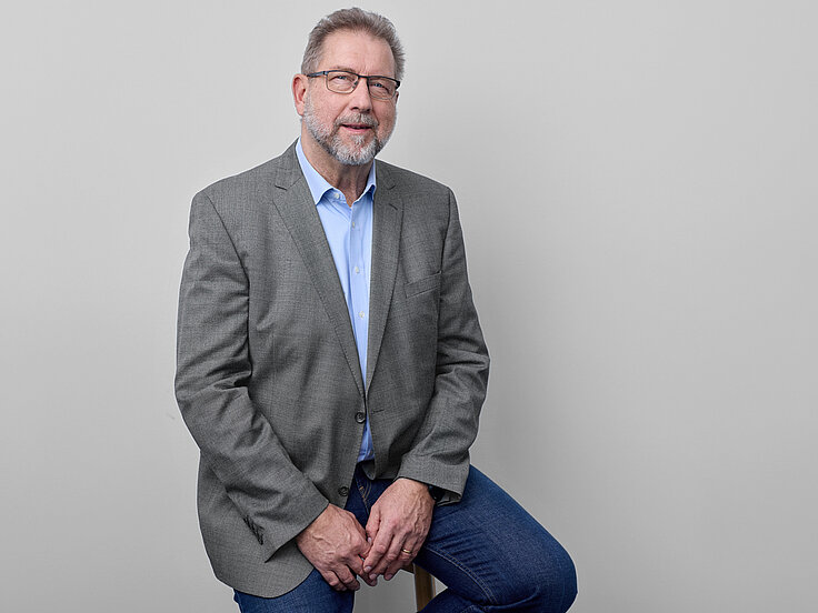 Ein Portrait von Meinhard Kroll