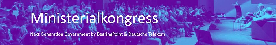 Schriftzug "Ministerialkongress 2024"